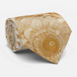 Snyggt Bröllop Light Boho Blommigt Neck Tie Slips