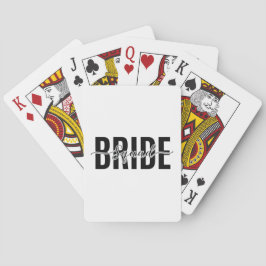 Snyggt Brudtärna Bachelorette Casinokort