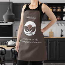 Snyggt Business Apron | Mocha Mousse | Anpassnings