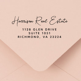 Snyggt Business Returadress Självfärgande Stämpel