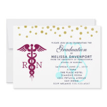 Snyggt Caduceus och Stethoscope Nursing Student