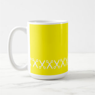Snyggt Cending Sissors Hairdresser Tailor Kaffemugg