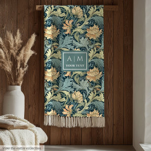 Snyggt Chic Morris inspirerade art nouveau kultura Fleecefilt