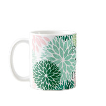 Snyggt Chic Rosa Mint Grönt Flowers