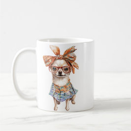 Snyggt Chihuahua mammor hundar älskare Kaffemugg