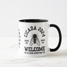 Snyggt CICADA 2024 Broods WELCOME Souvenir Mugg