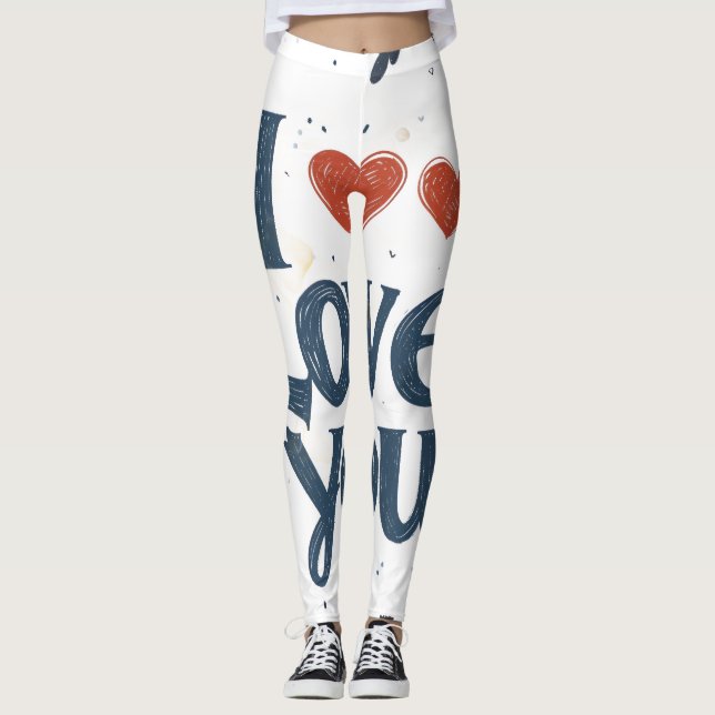 Snyggt Comfort Fit Leggings (Framsida)