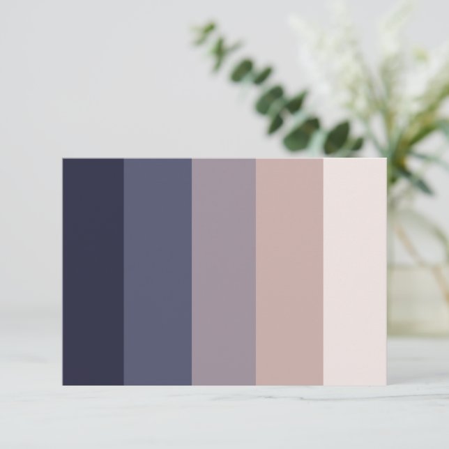 Snyggt, contemporary, polerat och anpassade tack kort (Stående Fram)