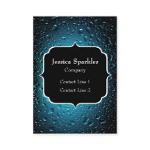 Snyggt Coola Blå vatten droppar med Monogram