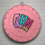 Snyggt Coola Färg "Roligt" Rosa Trendig Sport Roli Darttavla<br><div class="desc">Öka ditt spelrum med vår Snyggt Coola Roligt Trendig Sports Dart Board med fetstil. Den här stationära datorn har klara nyanser och en "Roligt"-design och ger dig en aning stil och upphetsning till din spelinställning.</div>