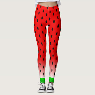 Snyggt Coola Vattenmelondesign Leggings