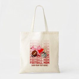 Snyggt Coquette FOOTBALL MAMMA Tygkasse