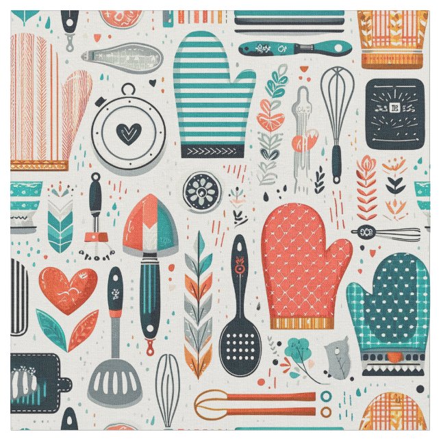 Snyggt Crawing Fabric - Modern kulturdesign Tyg (Närbild)