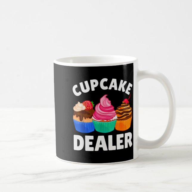 Snyggt Cupcake-kostym För Män Kvinnor Bakning Cupc Kaffemugg (Höger)