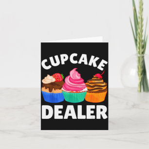 Snyggt Cupcake-kostym För Män Kvinnor Bakning Cupc Kort