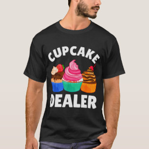 Snyggt Cupcake-kostym För Män Kvinnor Bakning Cupc T Shirt