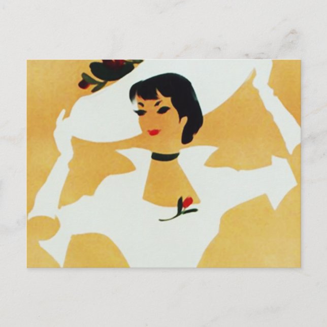 Snyggt Dam Vykort (Framsida)