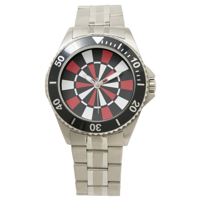 Snyggt Dartboard Wrist Watch Armbandsur (Framsida)