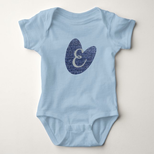 Snyggt Denim-Utseende T Shirt (Framsida)