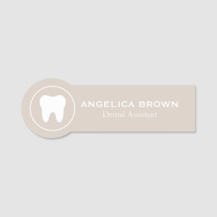 Snyggt Dental Assistant Namn bricka Namnbricka