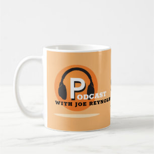 Snyggt Design, Podcaster, Podcast Advertising Kaffemugg