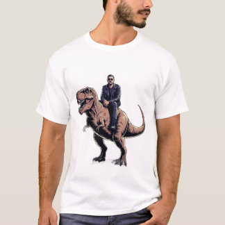 Snyggt Dino Rider T-Shirt