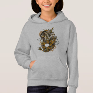 Snyggt Dragon, Dragon Steampunk Design T Shirt