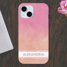 Snyggt Dreamy Abstrakt Chic Cute Peach Rosa