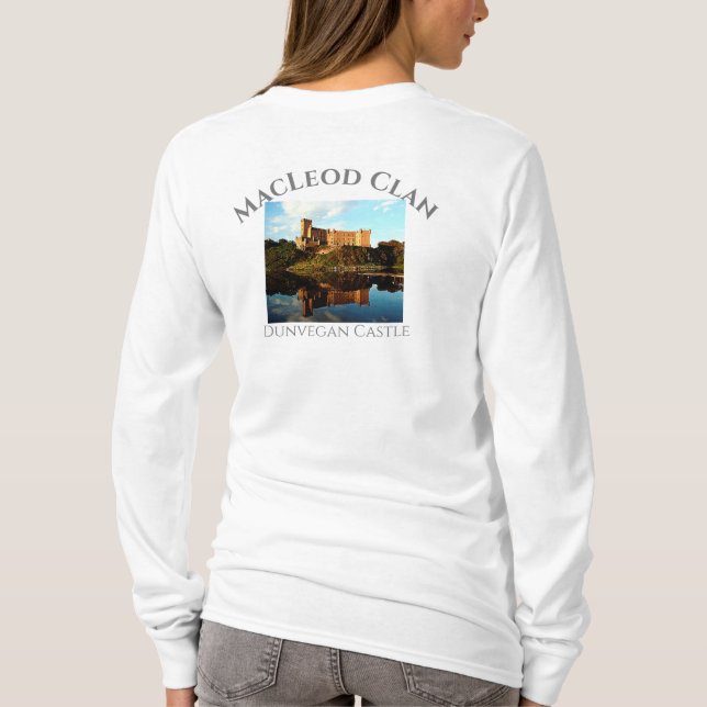 Snyggt Dunvegan Castle - MacLeod Klan T Shirt (Baksida)