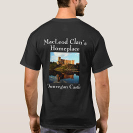 Snyggt Dunvegan Castle - Scottish MacLeod Klan T- T-shirt