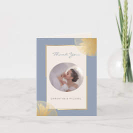 Snyggt Dusty Blue Bröllop Photo Tack