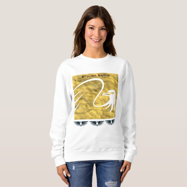 Snyggt Eagle T Shirt (Hel framsida)