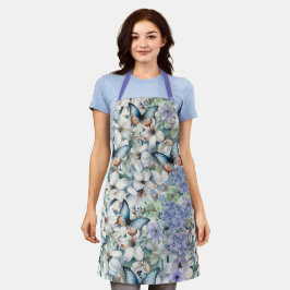 Snyggt & Elegant Blommigt & Butterflies Apron