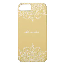 Snyggt & Elegant Guld & White Mandala Snöre