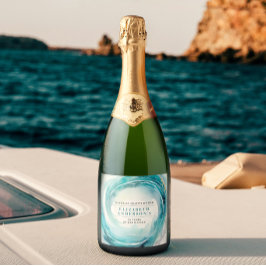 Snyggt Elegant Kustturkos Ocean Wave