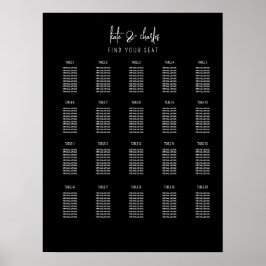 Snyggt Elegant Modern anpassad namnsökning för dia Poster