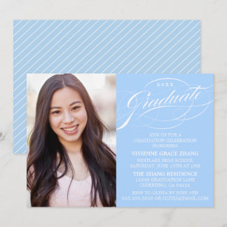 SNYGGT ELEGANT SCRIPT STUDENT PARTY INVICATION INBJUDNINGAR