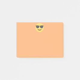 Snyggt Emoji med glas Post-it Block