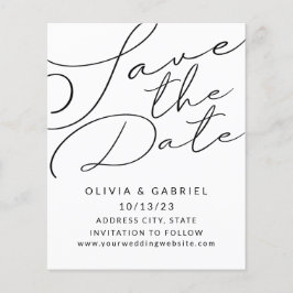 Snyggt enkel kalligrafi med minimal Elegant