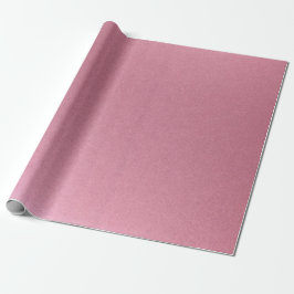 Snyggt Enkel metallisk Rosa med inspiration Presentpapper