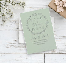 Snyggt enkel minimal Elegant modern grönt