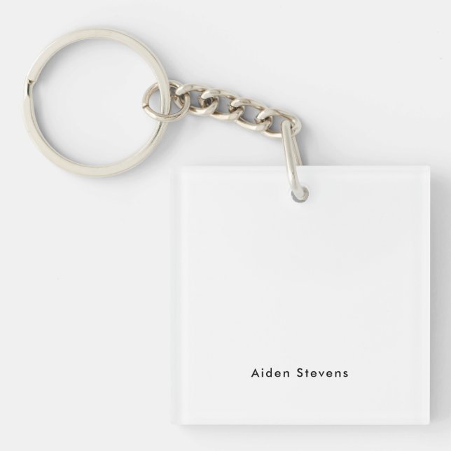 Snyggt Enkel svartvit minimalistisk slapp (Framsidan)