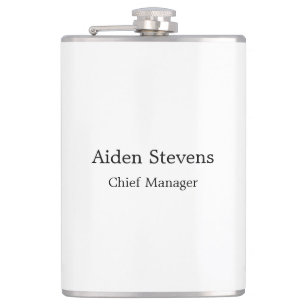 Snyggt Enkel svartvit minimalistisk slapp Fickplunta