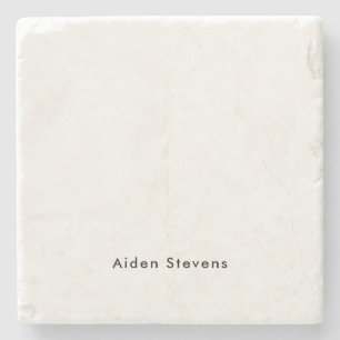 Snyggt Enkel svartvit minimalistisk slapp Stenunderlägg