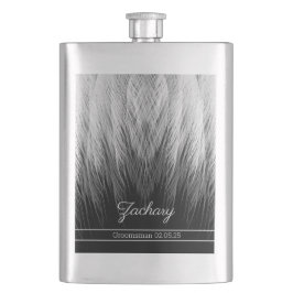 Snyggt Feathers Monogrammed Fickplunta