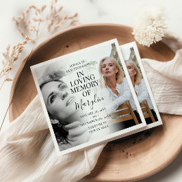 Snyggt - felmeddelande före och efter foto pappersservett