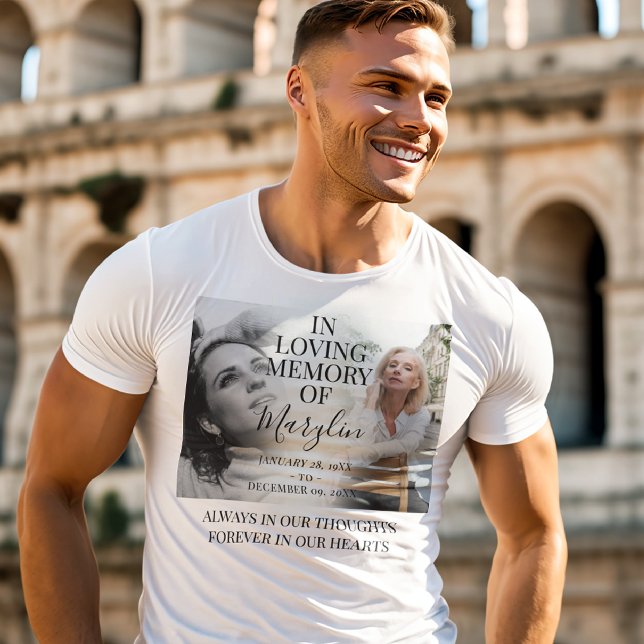 Snyggt - felmeddelande före och efter foto t shirt (Skapare uppladdad)