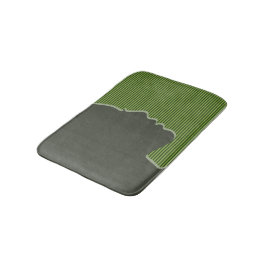 Snyggt Female Silhouette Badrumsmatta