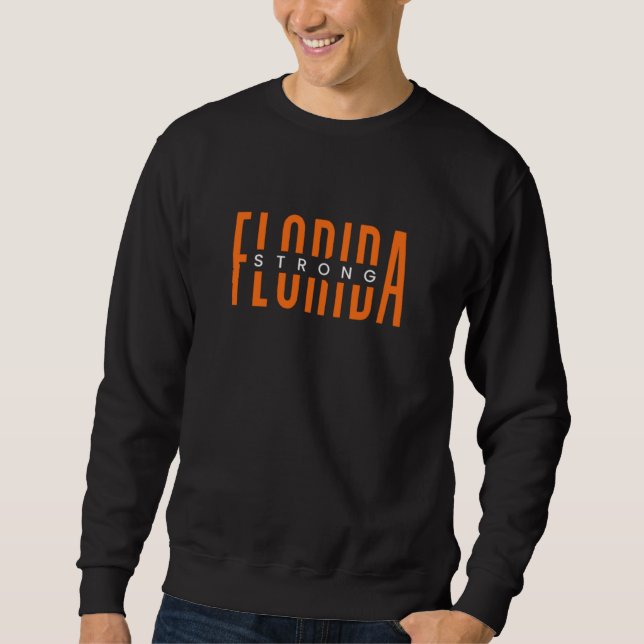 Snyggt Florida Strong Sweatshirt (Framsida)