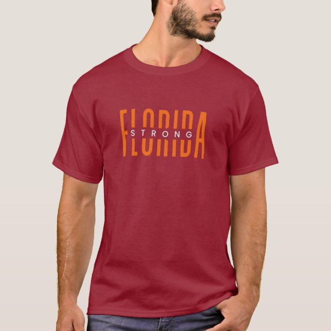 Snyggt Florida Strong T-Shirt (Framsida)